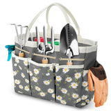 Oxford Floral Garden Tool Organizer Bag