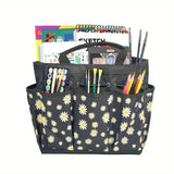 Oxford Floral Garden Tool Organizer Bag