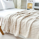 Paris Weave Jacquard Fleece Blanket