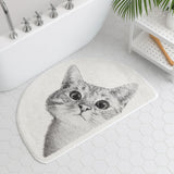 Peeping Kitty Bath Mat