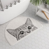 Peeping Kitty Bath Mat