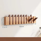 Piano Foldable Wooden Flip Hook Wall Rack