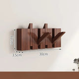 Piano Foldable Wooden Flip Hook Wall Rack