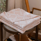 Plaid Pattern Cotton Blanket