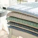 Quilted Japanese-Inspired Seat Cushion