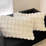 Rabbit Faux Fur Pillow Cover