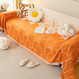 Rainbow Arches Chenille Sofa Cover