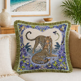 Housse de coussin en velours artistique Tigre royal