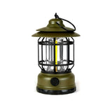 Retro Glow Camping Lantern Lamp