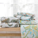 Reverie Floral Tassel Cotton Blanket