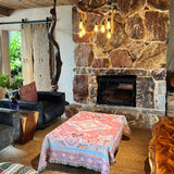 Bohemian Aztec Tapestry Throw Sofa Blanket