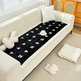 Ruffled Cloud Edge Quilted Couch Cover