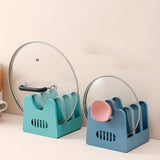 ABS Pot Lid and Utensils Storage Rack