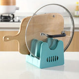 ABS Pot Lid and Utensils Storage Rack