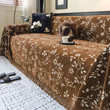 Rustic Blossom Ivory Floral Sofa Cover