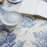Rustic Ink-Style Print Table Cloth