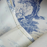 Rustic Ink-Style Print Table Cloth