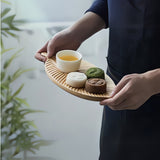 Rustic Leaf Wooden Serving Trays