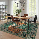 Savage Grace Tiger Tapestry Carpet Rug