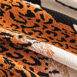 Savara Leopard Sofa Throw Blanket