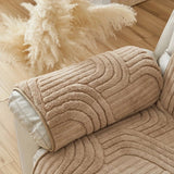 Silven Plush Thickened Anti-Slip Recliner Sofa Cover