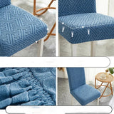 Silvra Elastic Lattice Dining Chair Cover