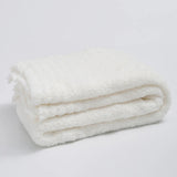 Soft Nest Minimalist Knit Throw Blanket