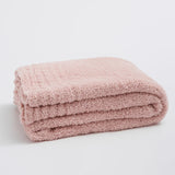 Soft Nest Minimalist Knit Throw Blanket