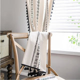Solstice Loom Artisan Tassel Curtain