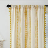Solstice Loom Artisan Tassel Curtain