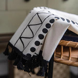 Solstice Loom Artisan Tassel Curtain