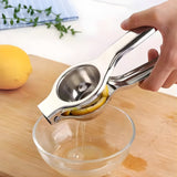 Presse-citron en acier inoxydable