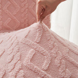 Stretch Jacquard Dining Chair Cover