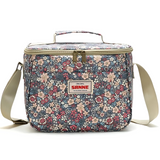 Stylish Retro Floral Insulated Picnic Lunch Bag