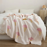 Sucrée Icecream Soft Knit Throw Blanket