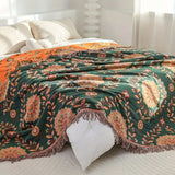 Sunfern Vintage Reversible Cotton Blanket