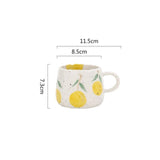 Sunny Fruit Ceramic Coffee Mug Collection