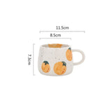 Sunny Fruit Ceramic Coffee Mug Collection