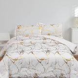 Lux Marble Premium Duvet Cover Set