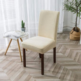 Sylva Jacquard Velvet Stretch Dining Chair Cover