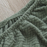 Sylva Jacquard Velvet Stretch Dining Chair Cover