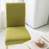 Sylva Jacquard Velvet Stretch Dining Chair Cover