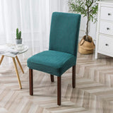 Sylva Jacquard Velvet Stretch Dining Chair Cover
