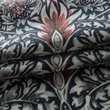 Thistle Ebonleaf Floral Tapestry Curtain