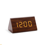 Elora Wooden LED Alarm Clock Digital Display