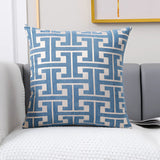 Timeless Maze Pattern Cushion Cover