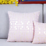 Timeless Maze Pattern Cushion Cover