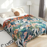 Tropic Twilight Cotton Blanket