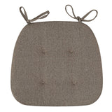 Velarre Zen Luxe Tufted Chair Cushion