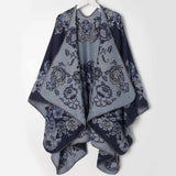 Velouria Vintage Acrylic Poncho